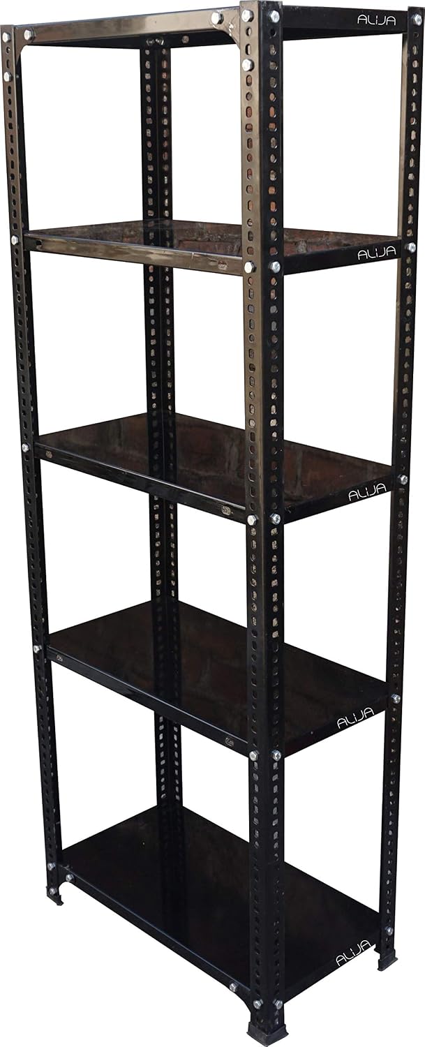 MENAGE® Slotted Angle Rack with Shelf Shelving Unit Multipurpose Rack ...