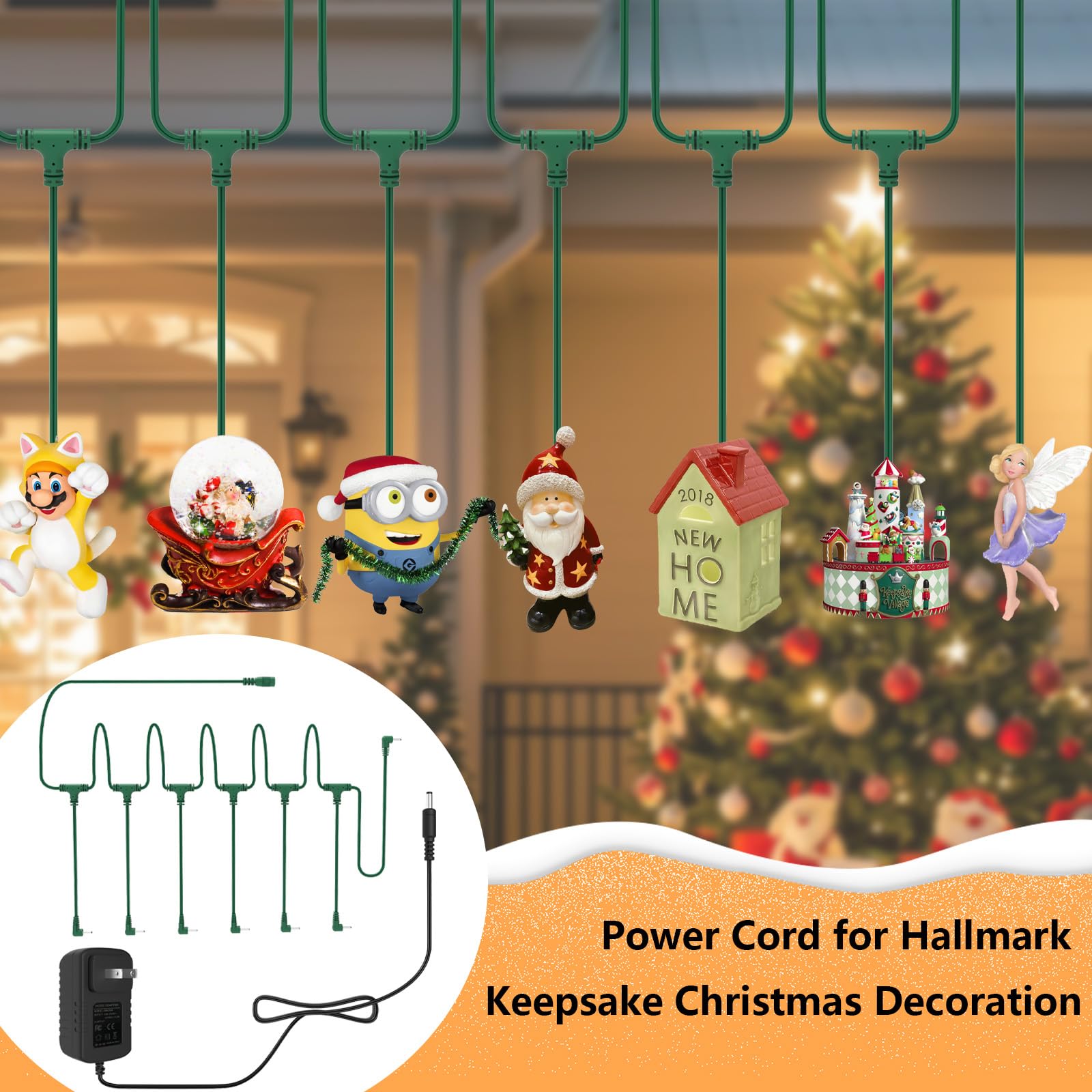 Amazon.co.jp: Hallmark Storytellersのクリスマスオーナメント電源