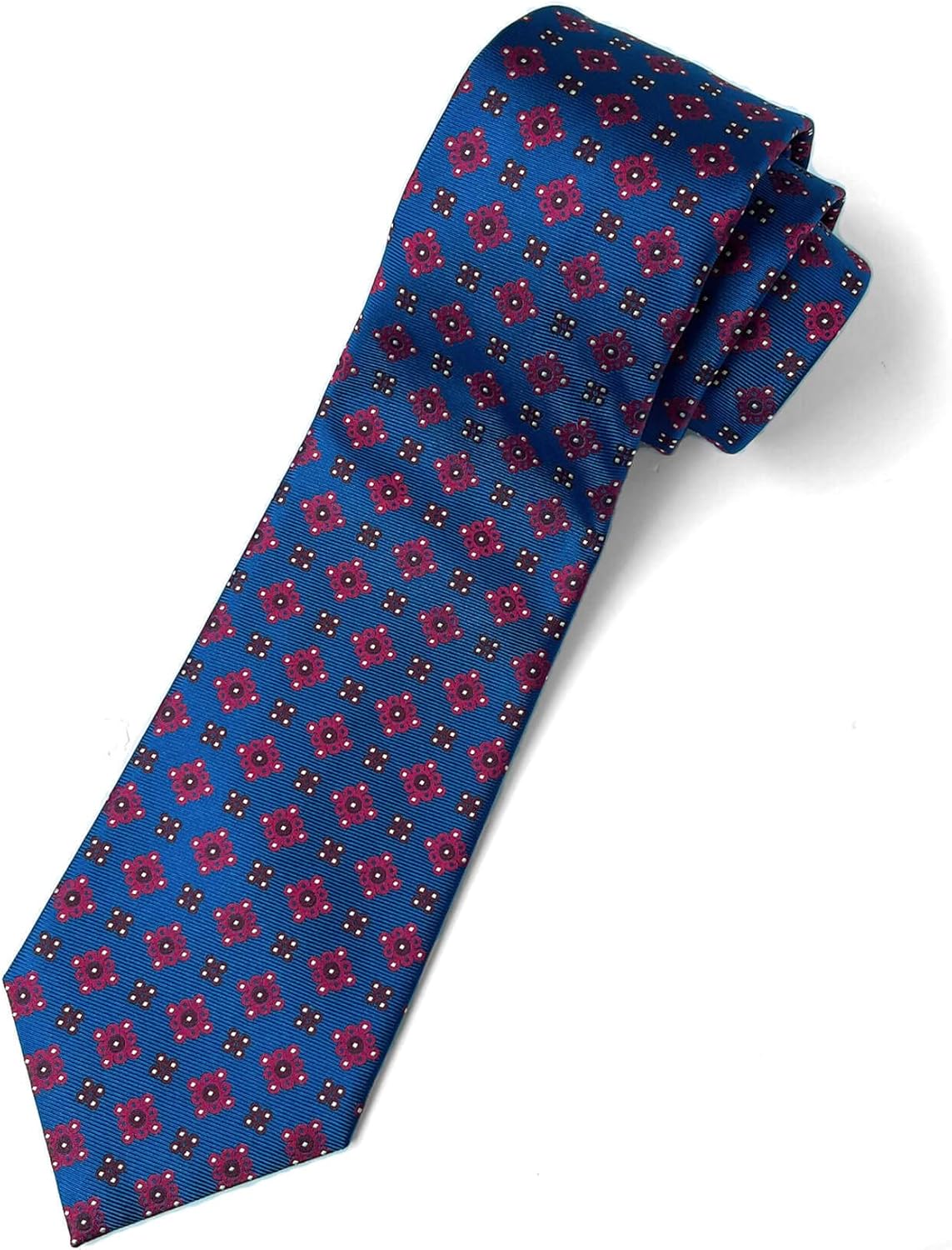 STEFANO RICCI(ステファノリッチ) ネクタイ ブランド イタリア 御洒落 紳士服 小紋柄 ネイビー ste00544