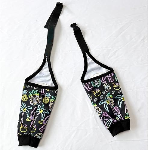 Miniatura 29 de Rodillera protectora para callos para perros, rodillera frontal, soporte para codo, mangas de mascotas para heridas, tratamiento de callos