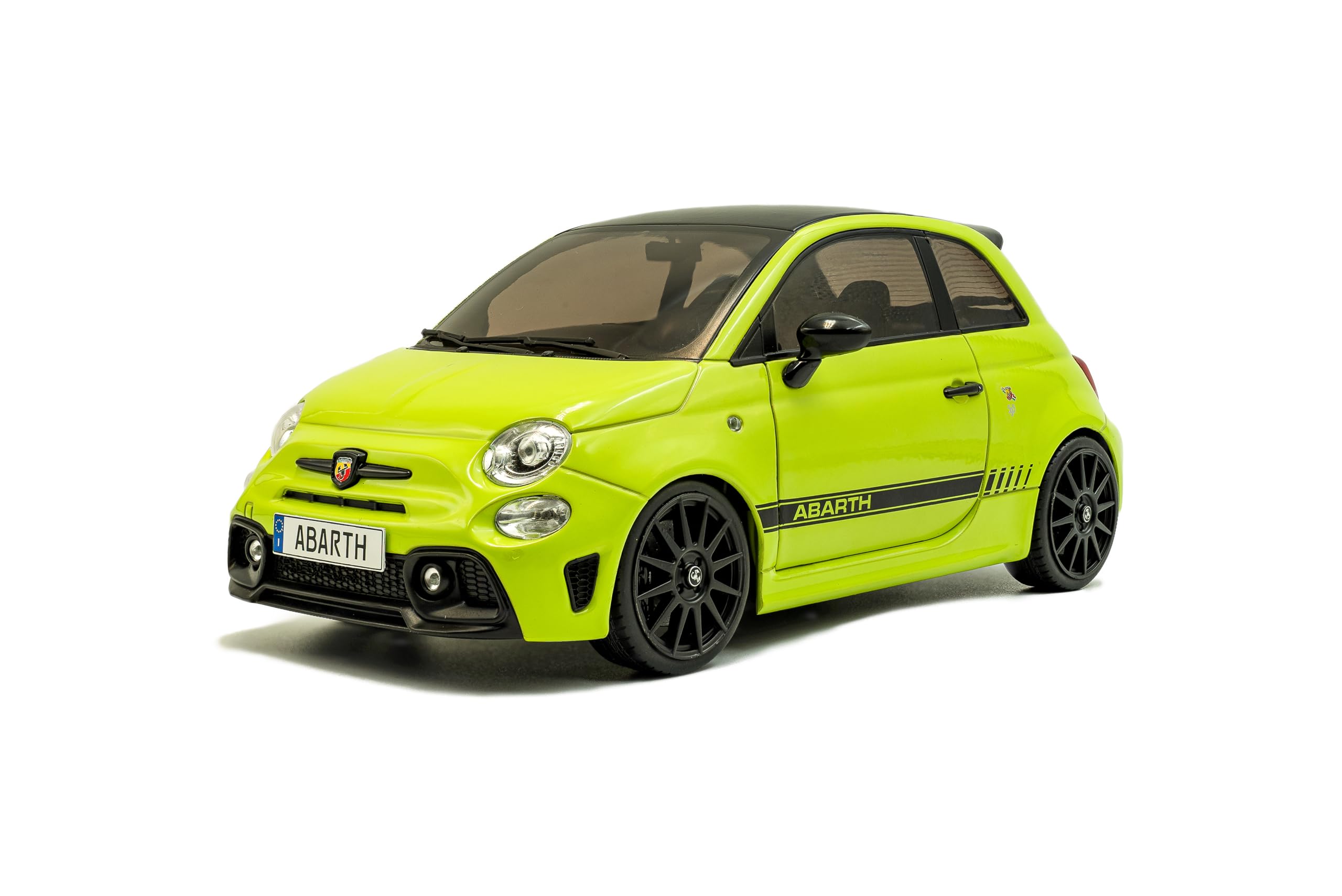 Amazon | SOLIDO 1/18 フィアット F595 アバルト 2023 (ネオングリーン