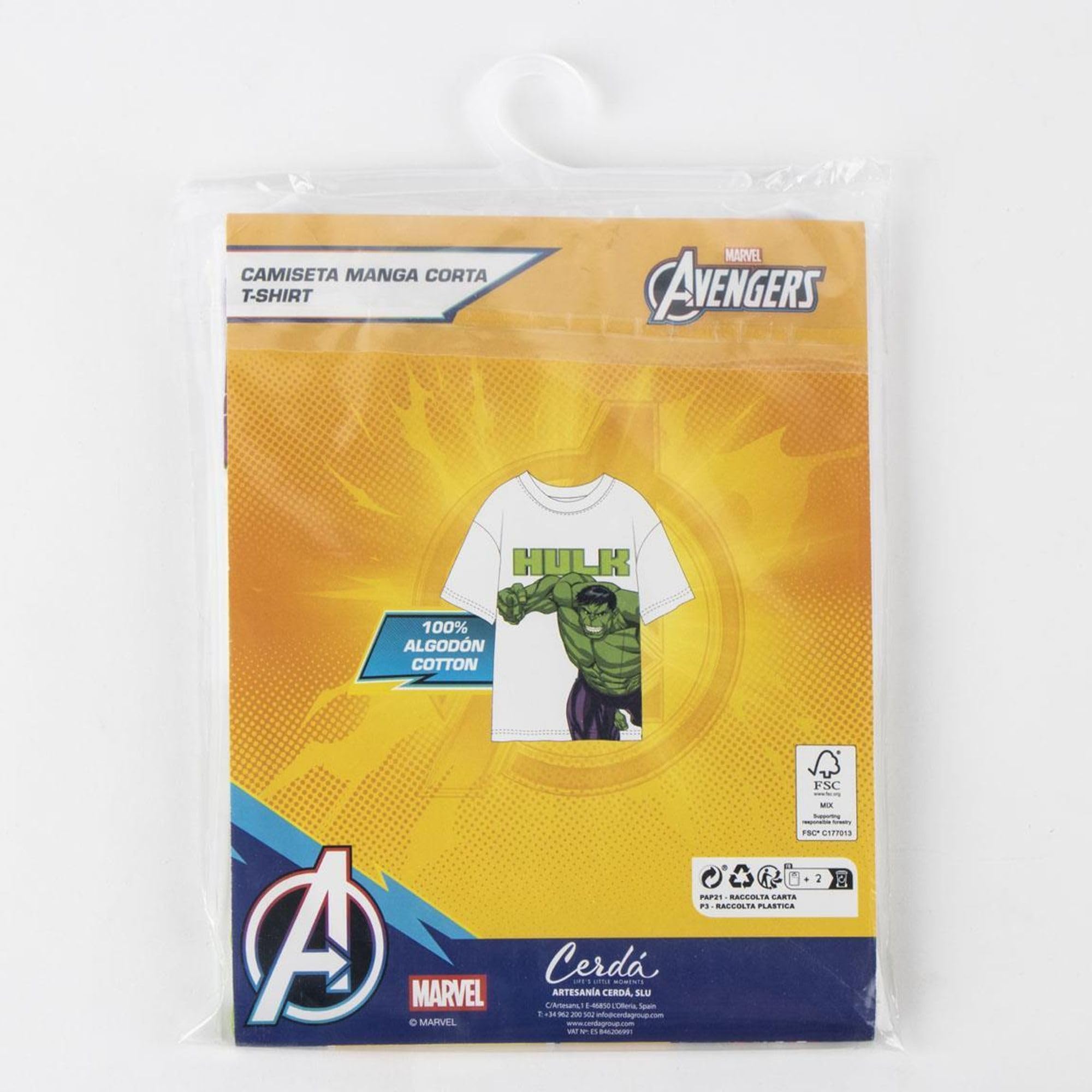 Camiseta Corta Avengers para Niños y Niñas - Camiseta Infantil Marvel Transpirable y Cómoda, Ropa para Verano, Uso Diario y Excursiones — view 6