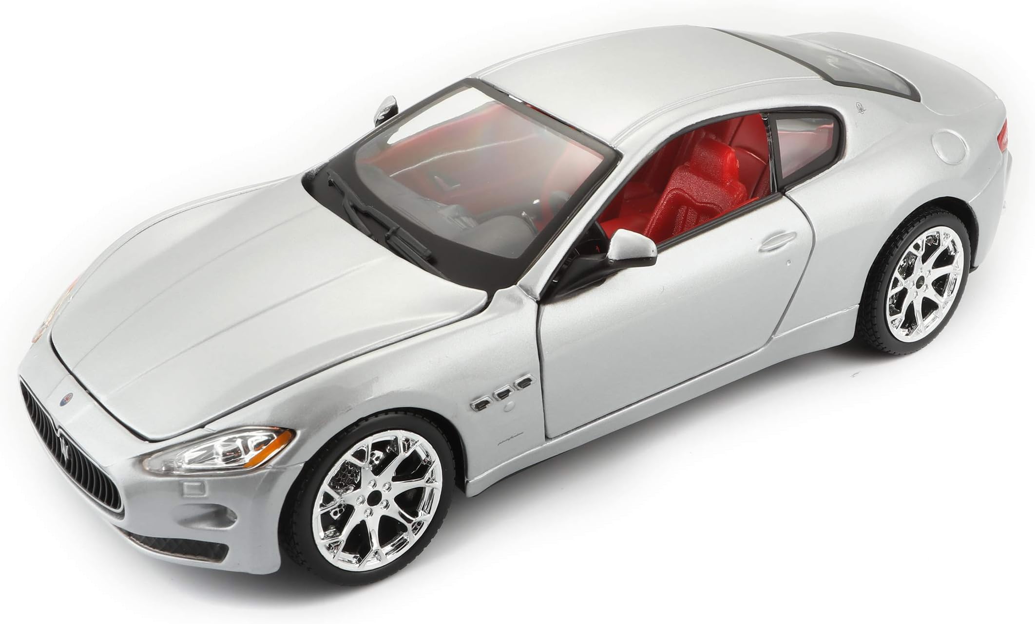 Bburago – Maserati Gran Turismo Car Toy – Silver (18 – 22107s)