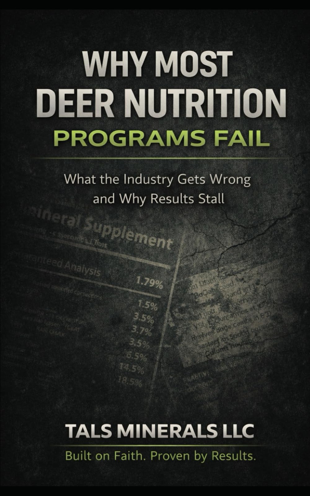 Why Most Deer Nutrition Programs Fail: What the Industry Gets Wrong and Why Results Stall (TALS Deer Nutrition Series)