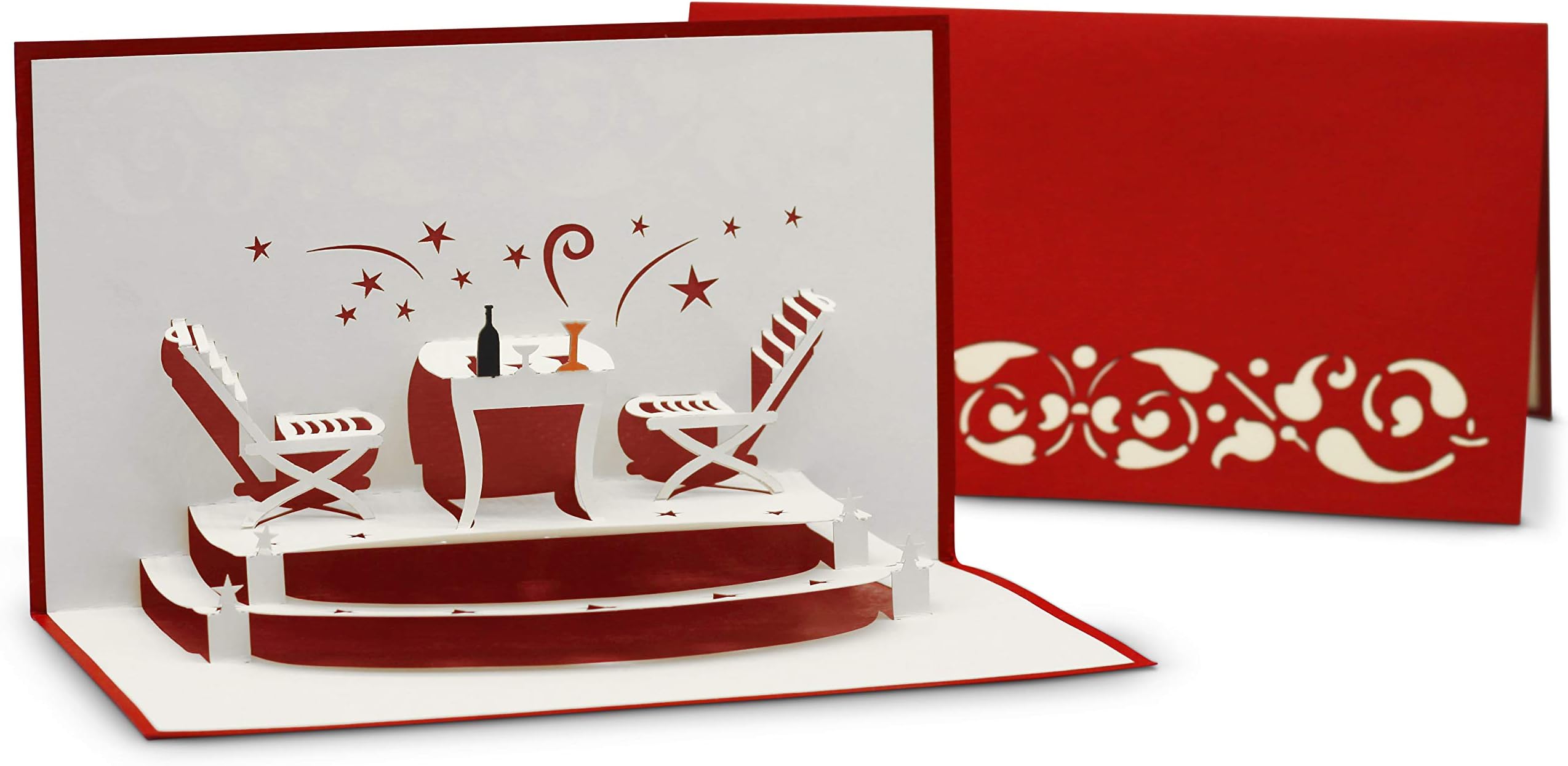 Selizo Happy Birthday Karte,Pop Up Karte Geburtstag,Deutsch Geburtstagskarte,3D Pop Up Karte, 3D