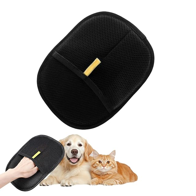 Guantes de pelo magnéticos, guantes para el cuidado del pelo, 24 x 16 cm, para gatos y perros