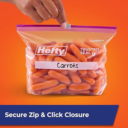 Miniatura 4 de Hefty - Bolsas de almacenamiento con cierre