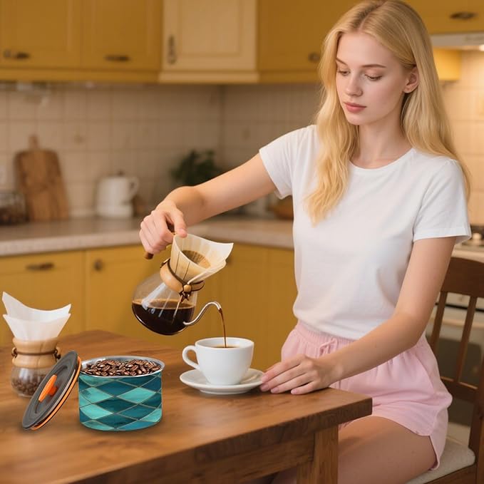 Dispensador Airtight de Acero Inoxidable KEEPREAL 500ml Teal miniatura 7