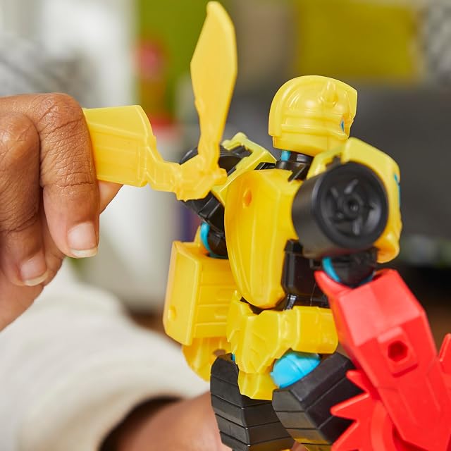 Foto 6 de 7 de MixMashers Transformers, Bumblebee, Figura de acción Mix-and-Match y Accesorios