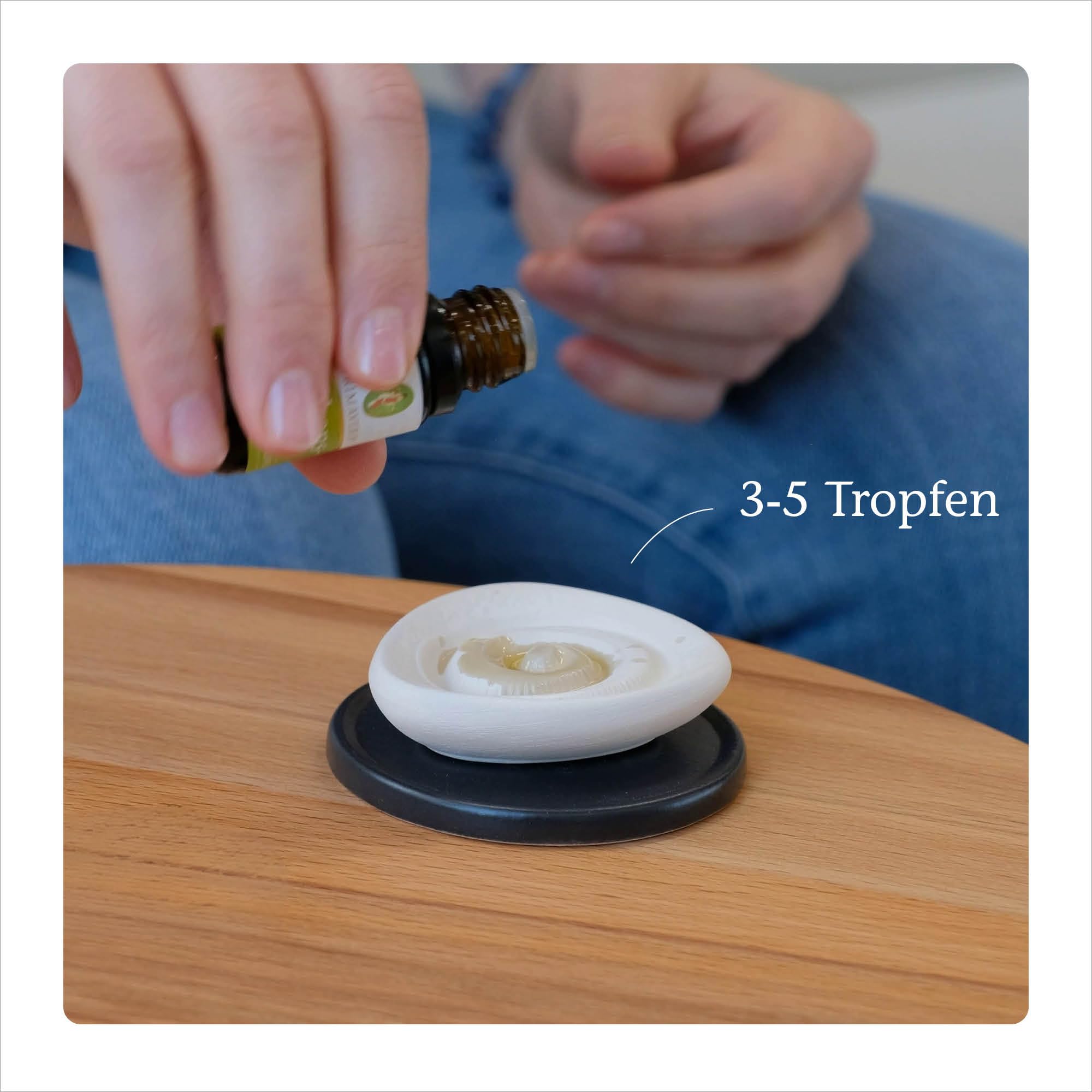 Primavera Aroma Duftstein Energy 6 STK – Duftträger für ätherische Öle und Duftmischungen – Raumduft – Aromatherapie