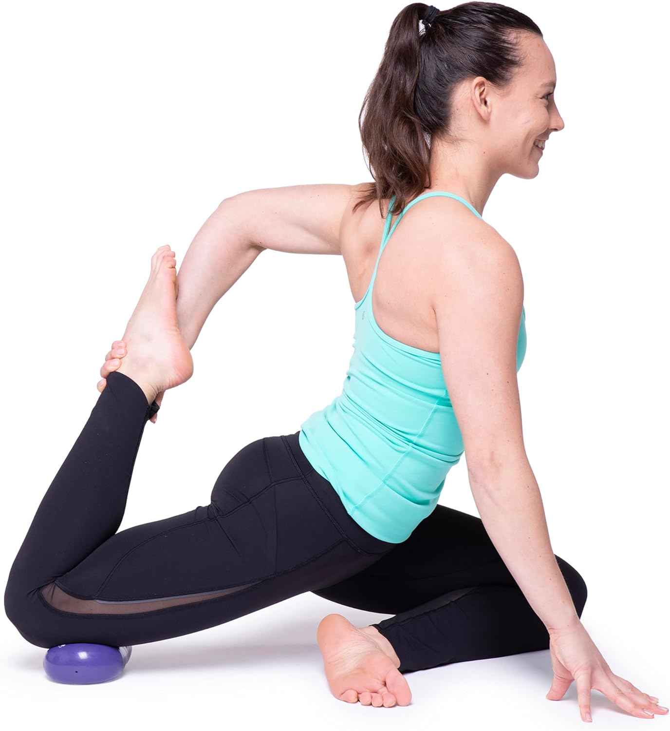 OPTP Franklin Method Fascia Roll – Water-Filled Peanut Roller Massage Tool for Muscle Tension and Fascia Relief — Small Peanut Massage Roller for Exercise. Made in Italy
