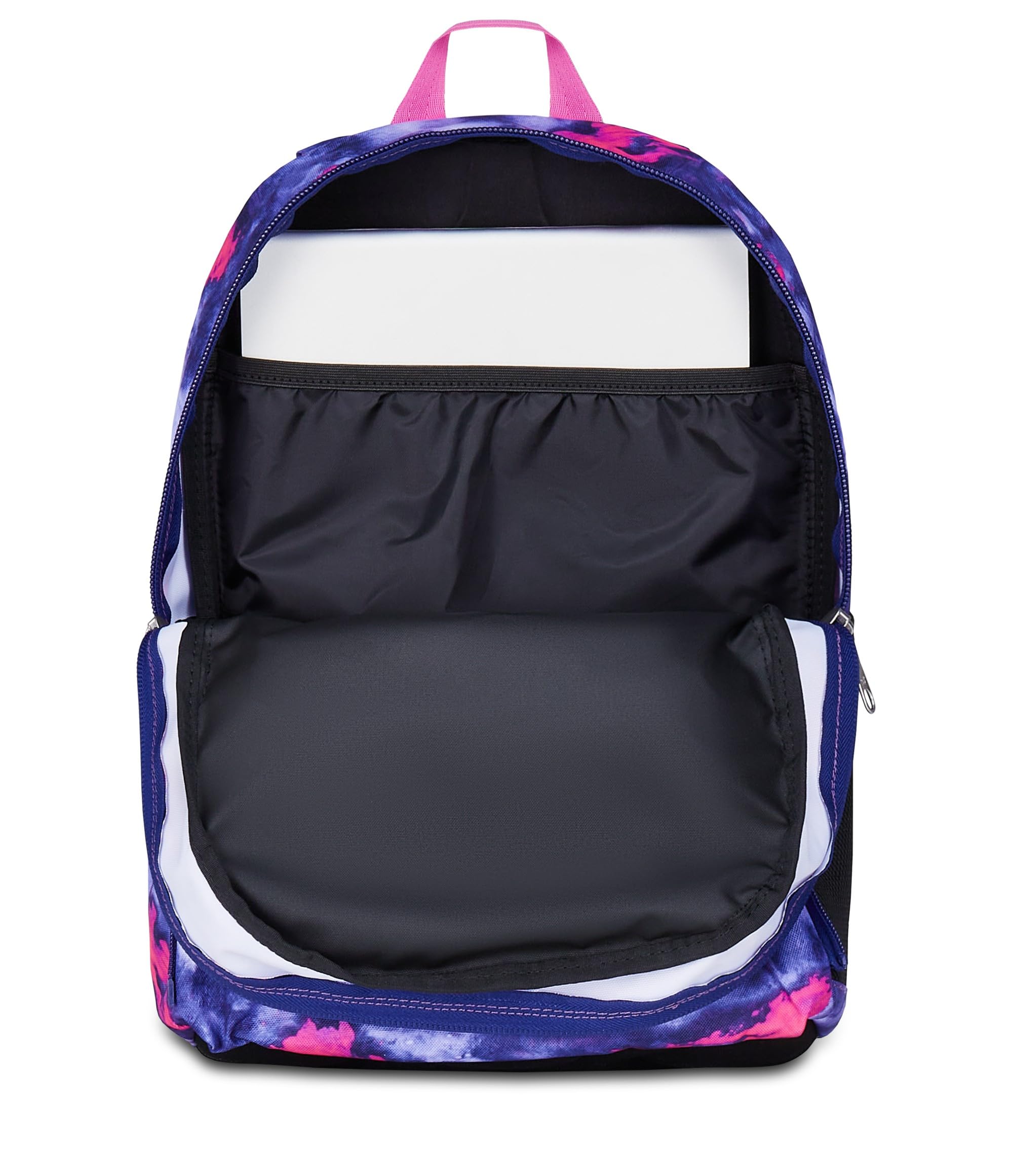 Seven Zaino Scuola Superiore Ragazza, Scuola Media, Dual Detach, Scomparto PC, Tasca Borraccia, Zainetto staccabile, Shady Dye Girl, viola