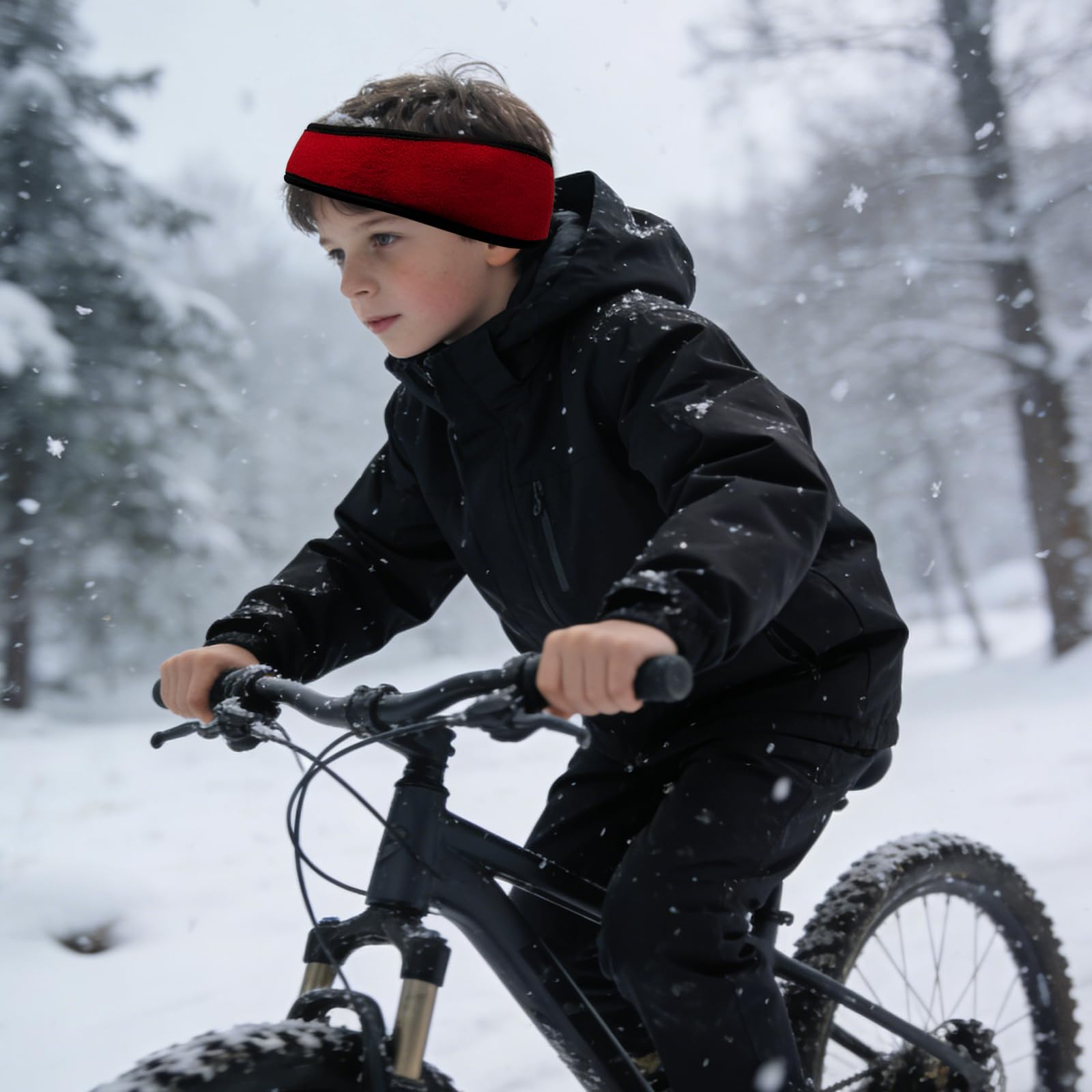 6 orejeras para niños, diademas, calentadores de orejas de invierno para niños y niñas, diademas de invierno para deportes al aire libre, correr, senderismo, ciclismo, tenis, trotar