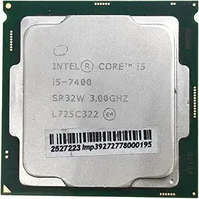 Processador Gamer Intel Core i5‑7400 6 MB 4 Núcleos e Frequência de 3,0 GHz Compatível 4K