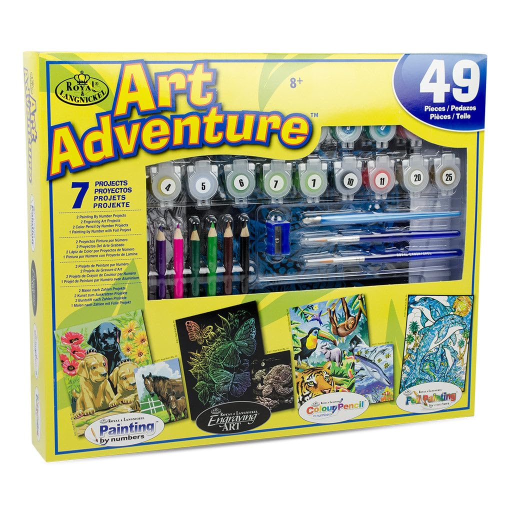Amazon.com: Royal & Langnickel Art Adventure Super Value Set, Yellow