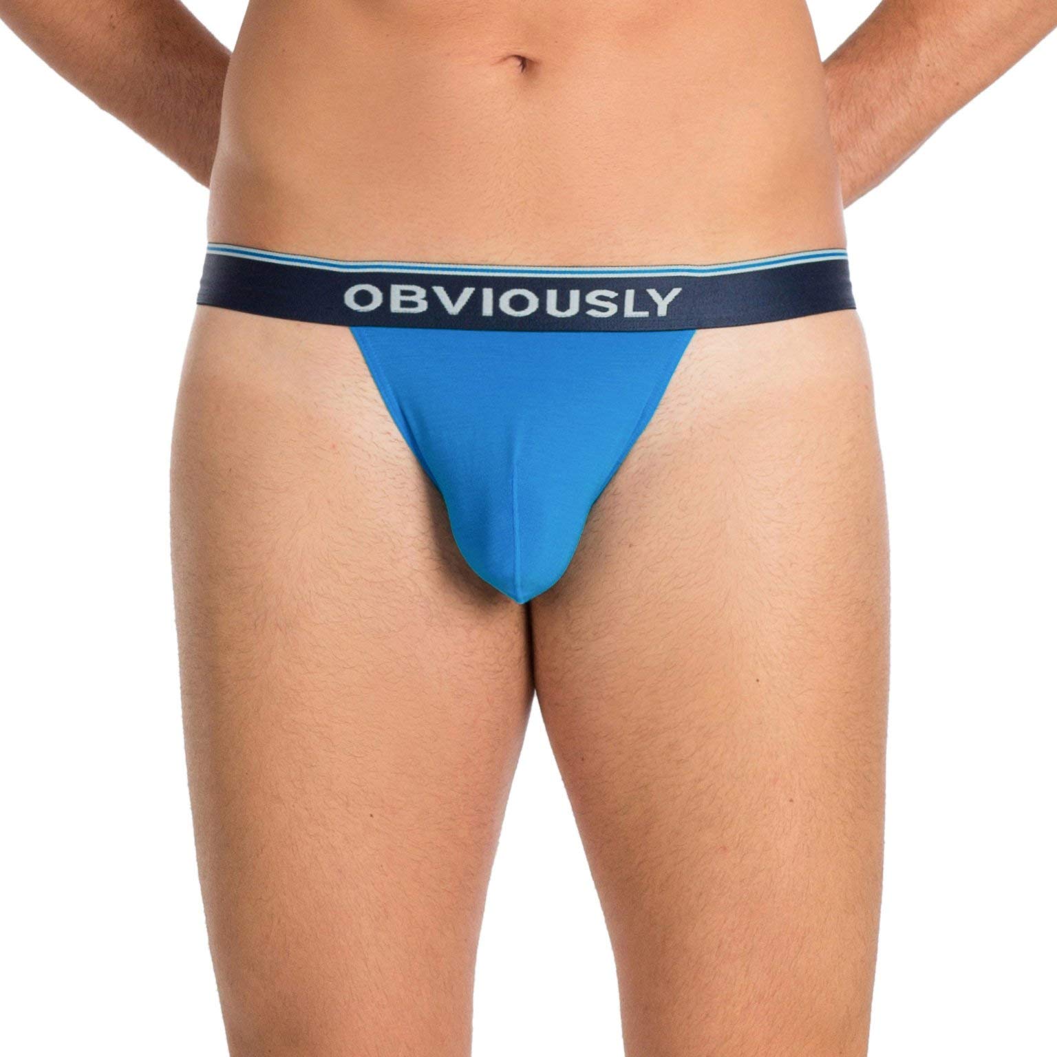 Obviously Men's Maui Primeman Anatomax Thong Underwear (M/34-36)
