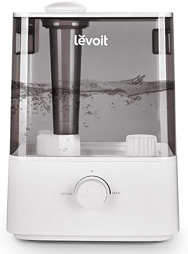 Miniatura 1 de LEVOIT Humidificadores de niebla fría para dormitorio habitación grande 6 litros dura 60 horas diseño de relleno superior cobertura de 505 pies
