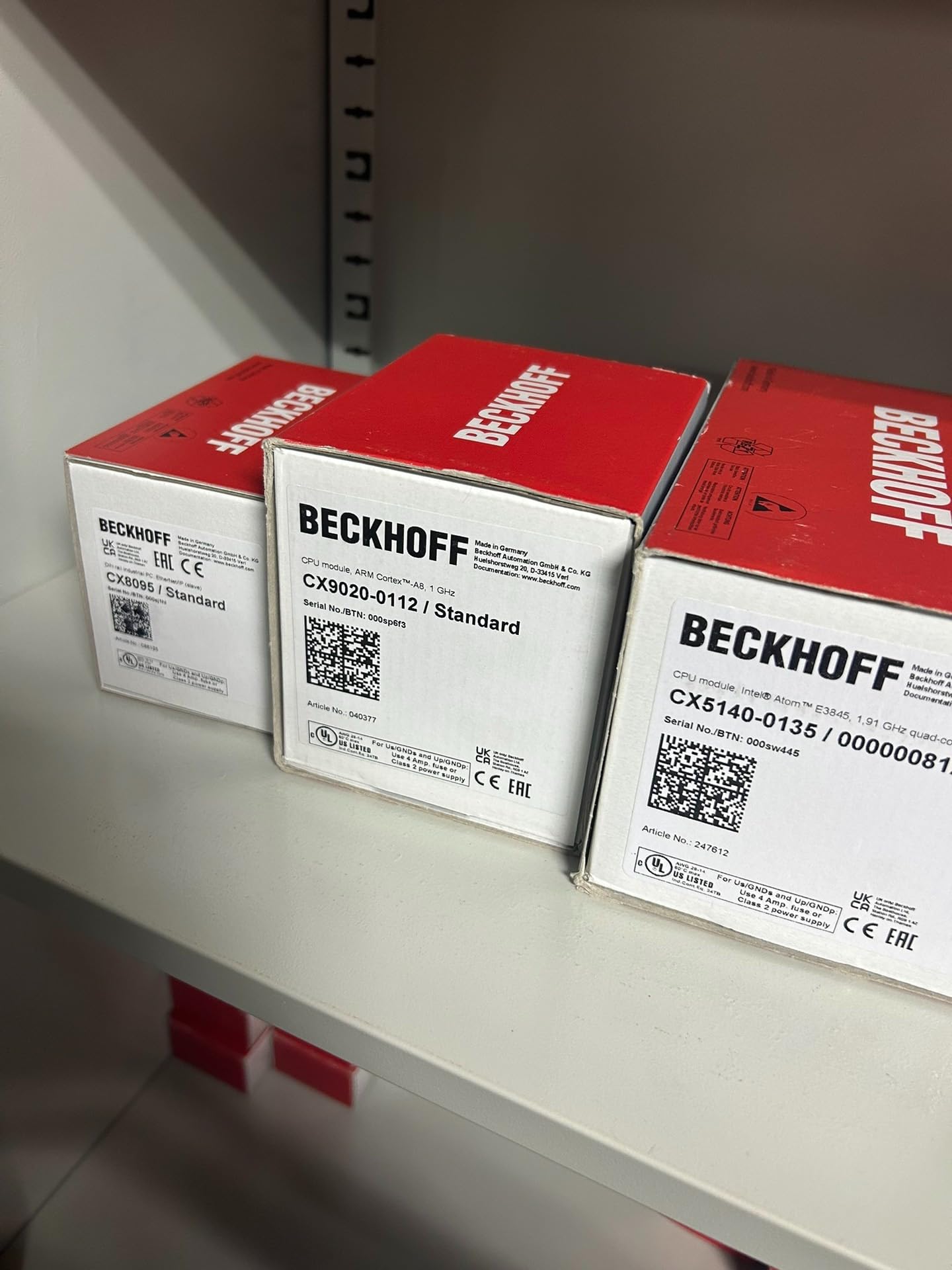 CX8095 Remaining unutilized Spare Parts for Projects