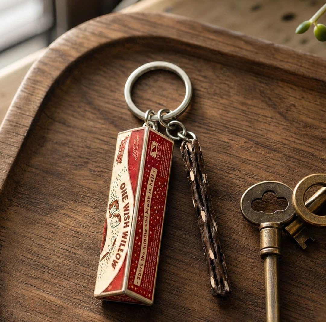 One Wish Willow Wish-Making Snap Stick Keychain image 4