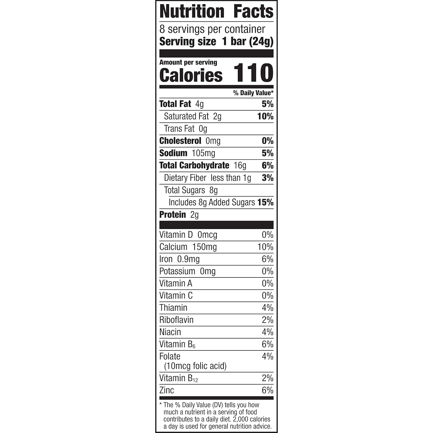 Reese's Puffs Breakfast Cereal Treat Bars, Peanut Butter & Cocoa, 8 ct (Pack of 6)