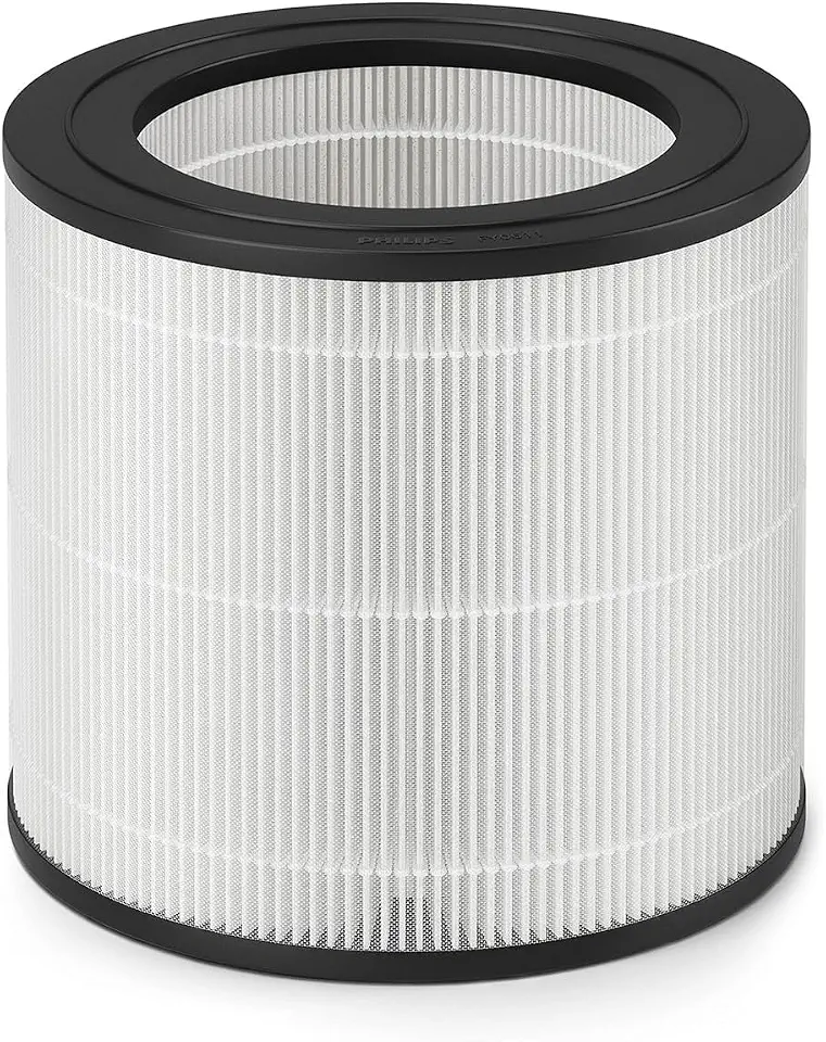 Philips Genuine Replacement Filter for Air Purifier AC0650, NanoProtect HEPA, 12 Months, Lifetime Indicator, Black/White (FY0611/30)