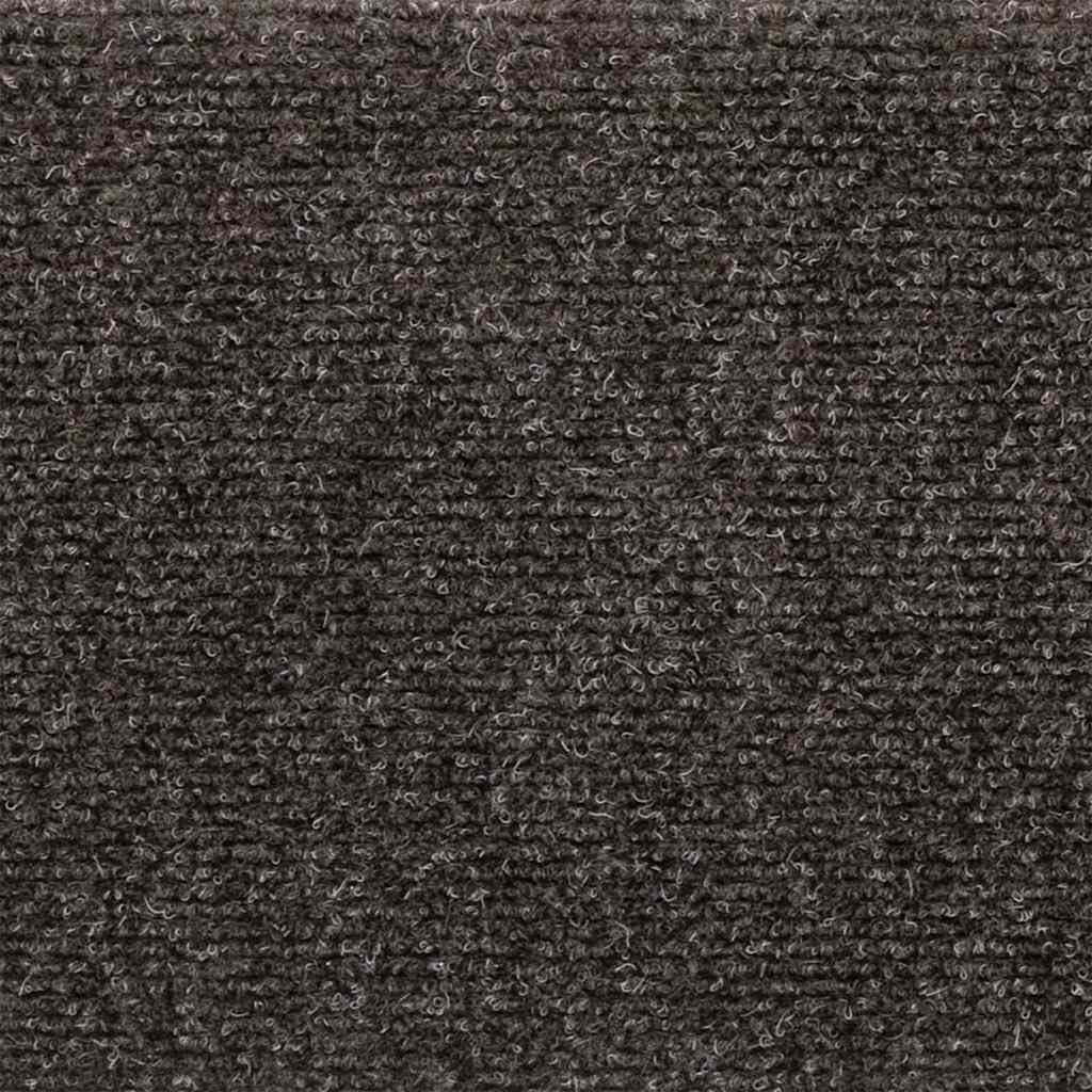 Tappetini per gradini, autoadesivi, 76 x 20 cm, antracite, rettangolari, antiscivolo, protezione per scale in legno, protezione per scale in legno, 30 pezzi
