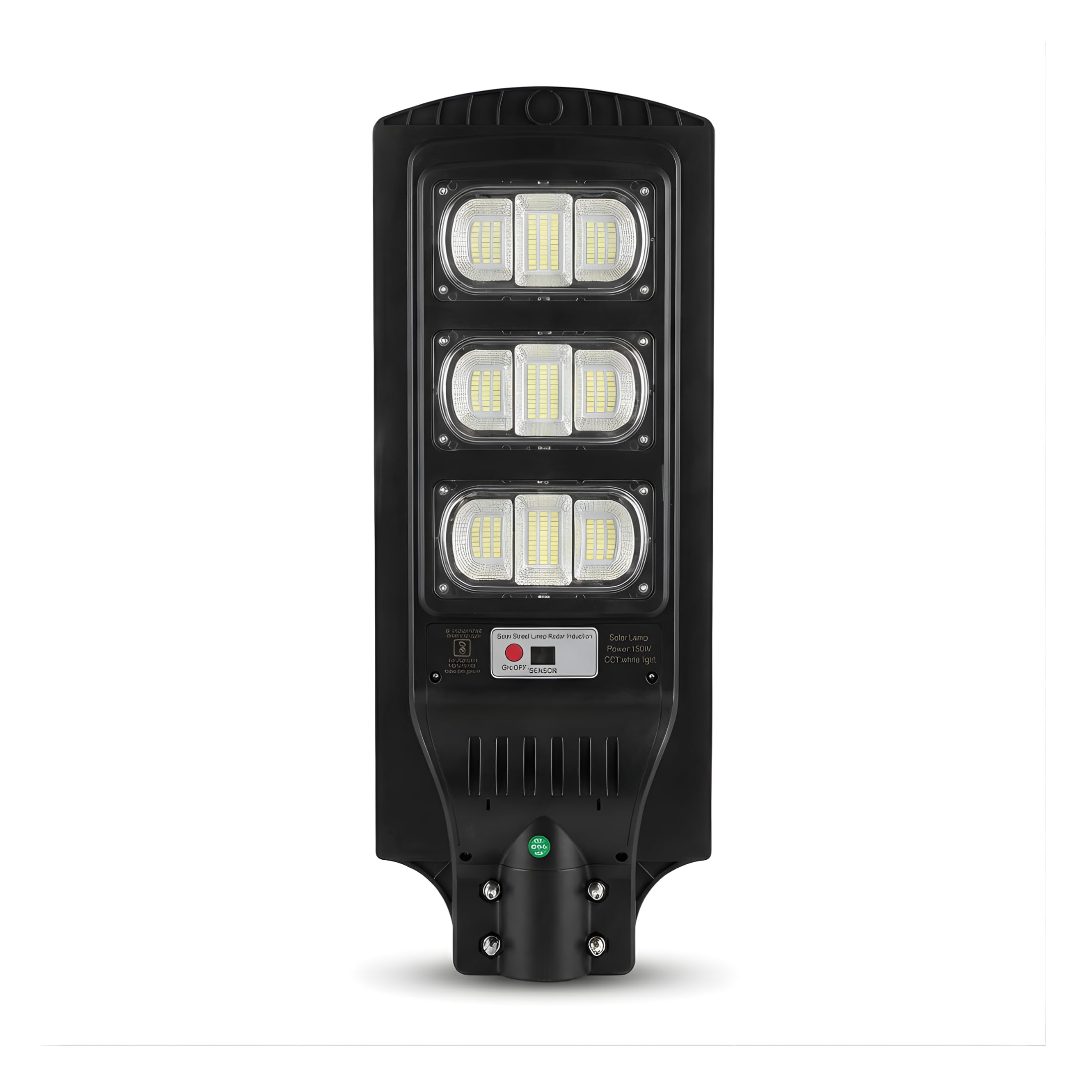 Futurkart 150W Integrated Solar Street Light – High-Efficiency 12W Solar Panel, 12,000mAh Battery, IP65 Waterproof, Motion Sensor, Only Remote Control Included-image-28
