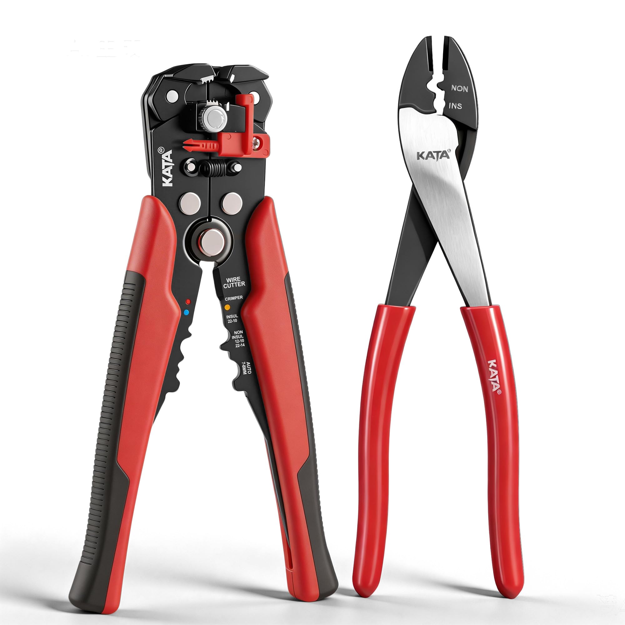 KATA Wire Crimper and Automatic Wire Stripper Tool Set