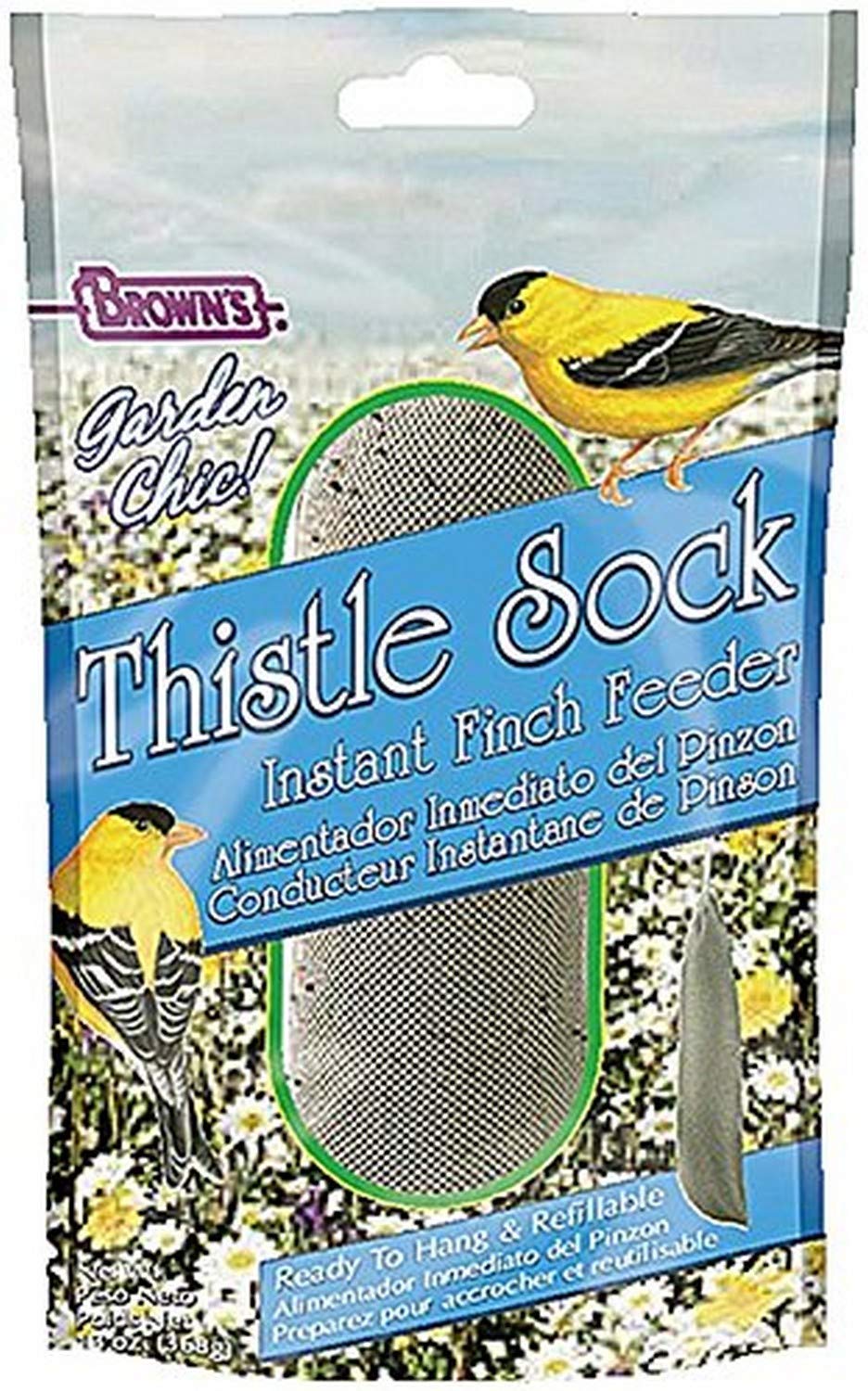 Mangeoire à chaussettes pour pinsons Garden Chic F.M. Brown's 368,5g