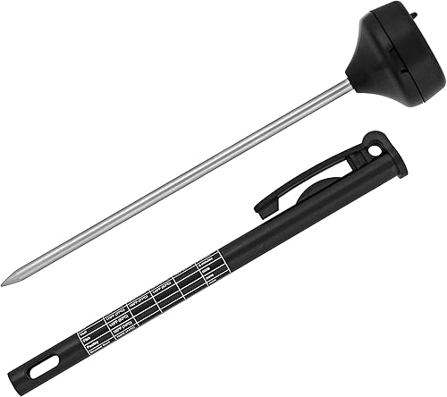 Miniatura 2 de Escali Termómetro de cocina con pantalla digital, cocina objetivo para carne, diseño anti rollo extendido soporte de sonda certificado NSF