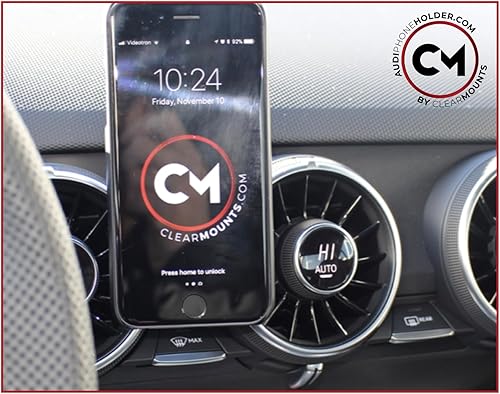 Miniatura 7 de Soporte para teléfono - para: TT 2015-2023 - Combo de soportes magnéticos giratorios de 360 grados y montaje en cuna