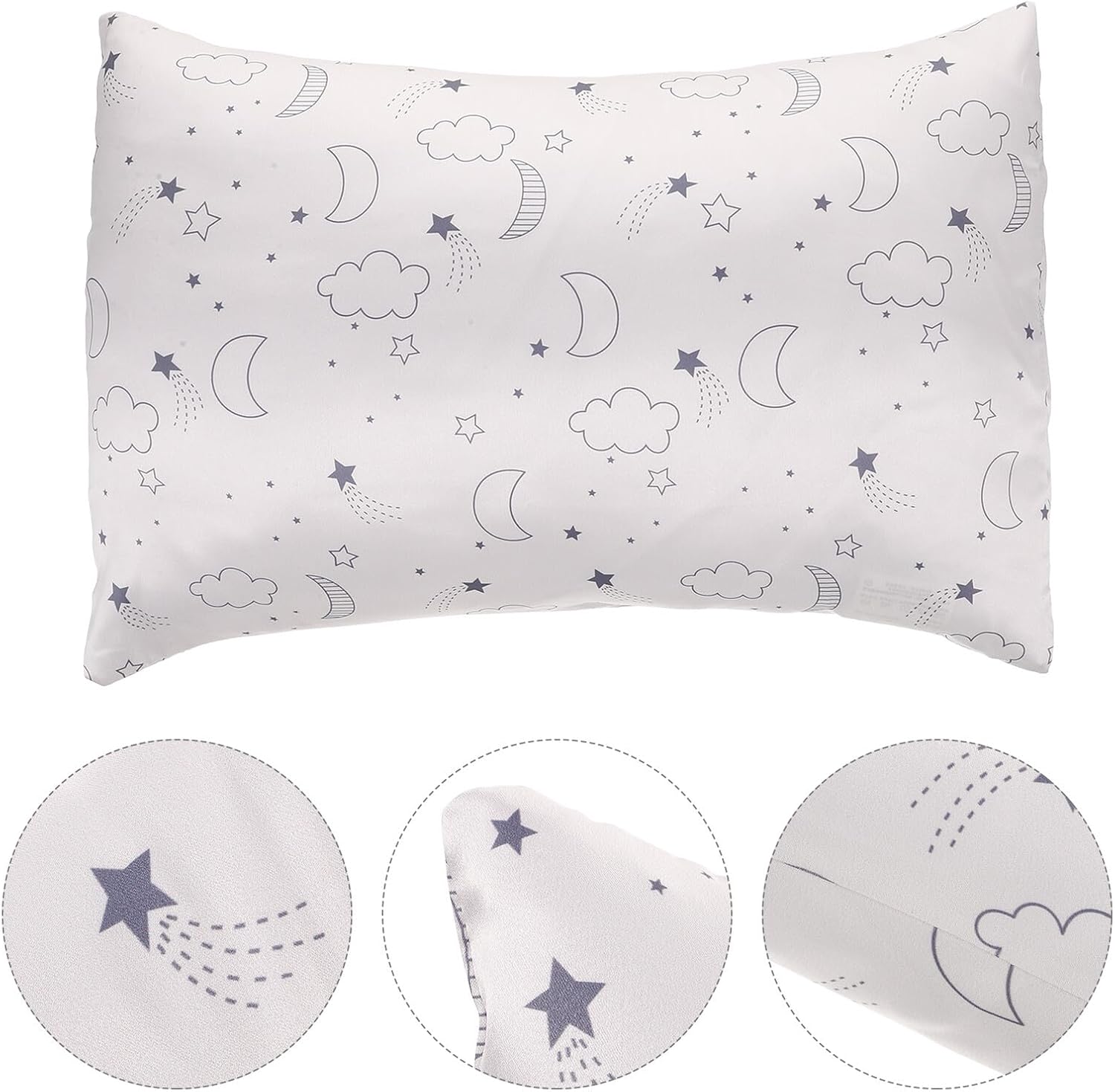 Pillowcase for Breathable Envelope Closure Soft Silk-Like Fabric Printed Pillow Cover Travel Pillowcase for Boys