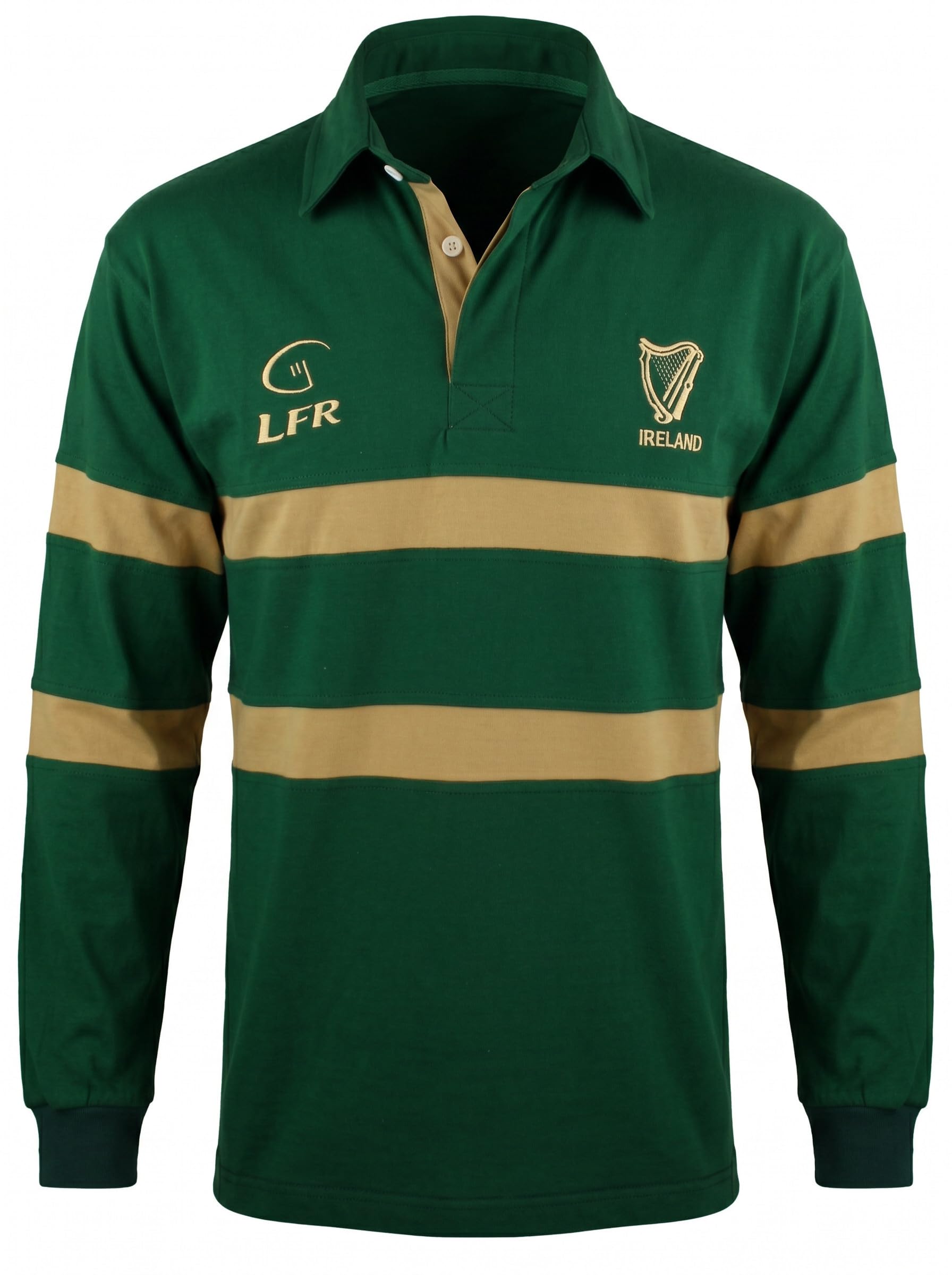Irish Harp Rugby-Shirt für Herren