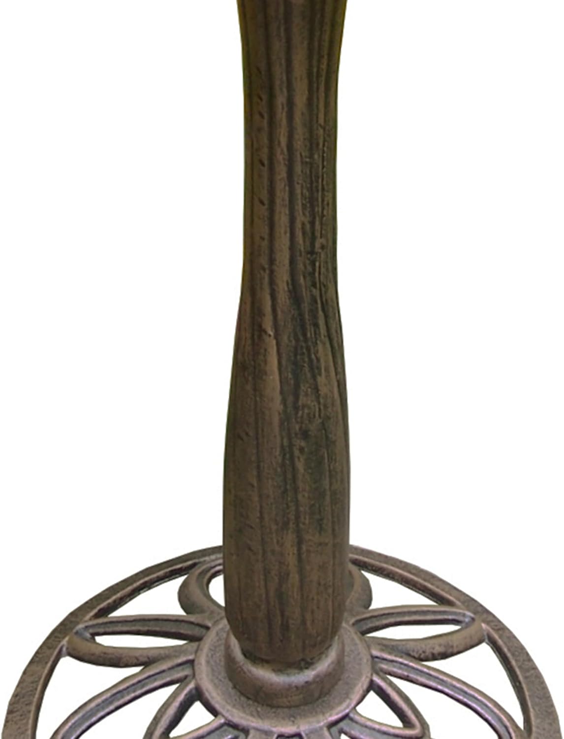 Oakland Living Upland Bird Bath, Antique Bronze, 19W x 19D x 28.4H in.