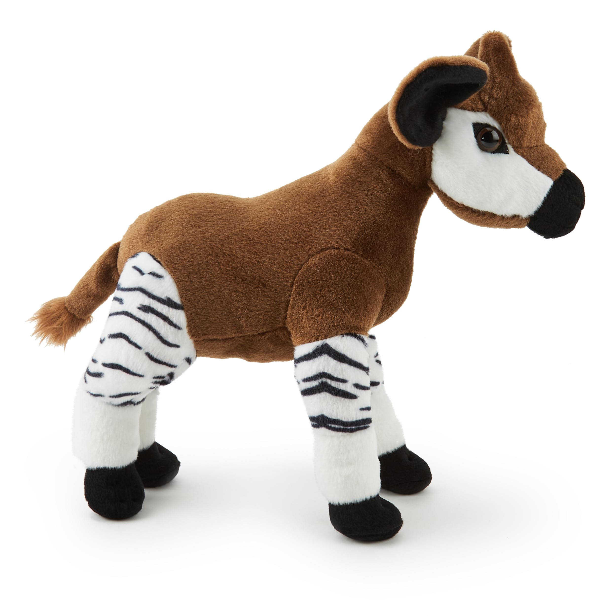 Zappi Co Okapi Plush Toy (35cm) - Unique, Cuddly Safari Toy, Eco-Friendly, Fascinating for Curious Kids Made from Recycled Material - Image 2