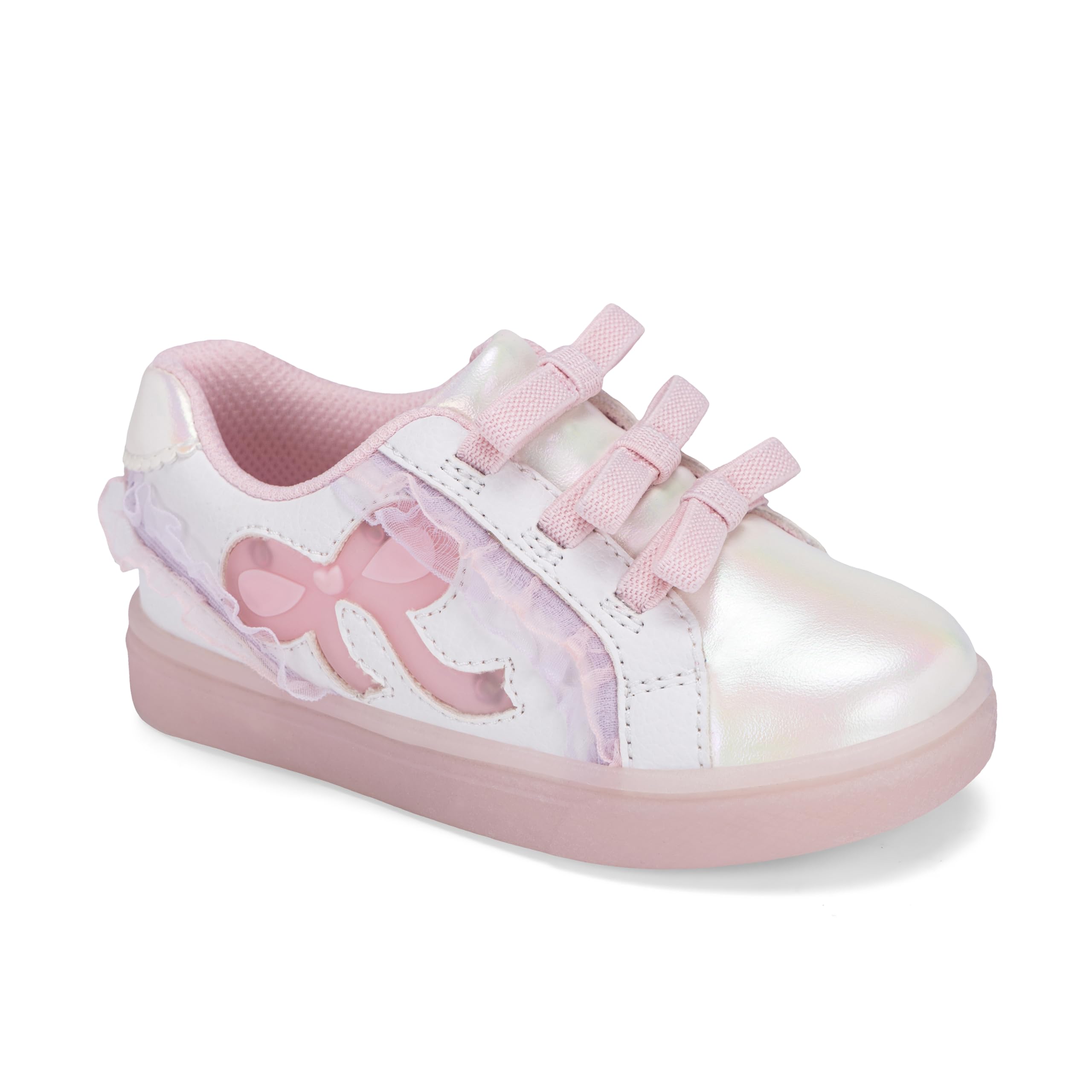 Basket lumineuse enfant Stride Rite blanc rose taille 31 EU - 8