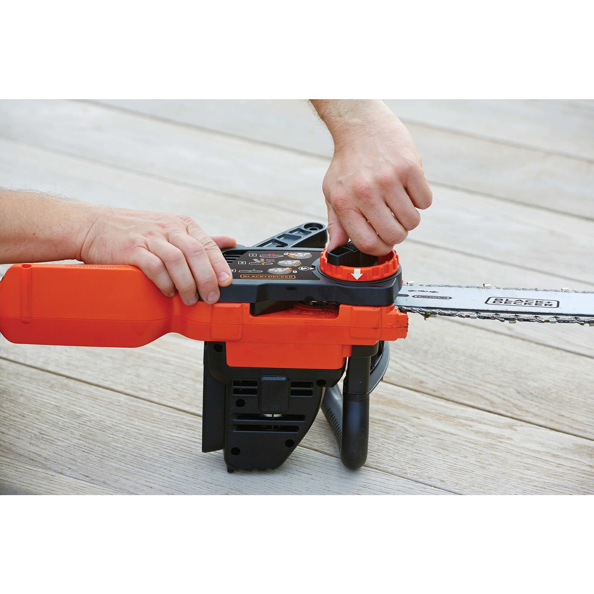 BLACK+DECKER GKC3630L20 Motosierra a batería 36V 2.0Ah Litio longitud de espada de 30 cm