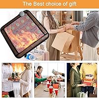 Vista 8 de HAILM Almohadillas térmicas de infrarrojos lejanos, Calor Amatista Mini Mat, Calefacción de piedra infrarroja lejana, Bio Crystal Heat Mat, Terapia