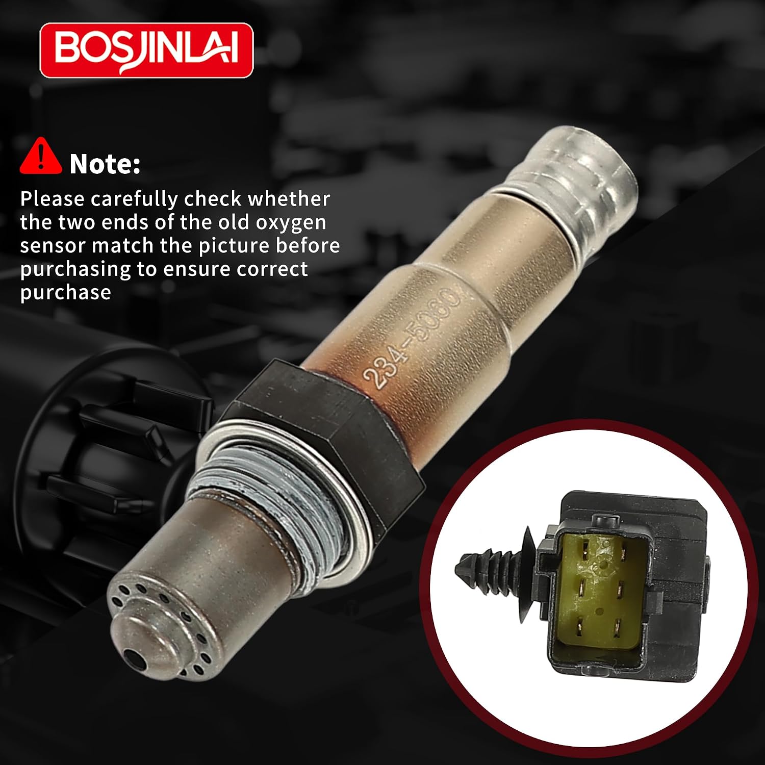 O2 Oxygen Sensor Upstream for Nissan Sentra Armada Murano Maxima Altima Quest Frontier Pathfinder Xterra Titan 350Z 2000-2009, for Infiniti FX45 Q45 QX56 M45 G35 M35 2004-2010 1Pc