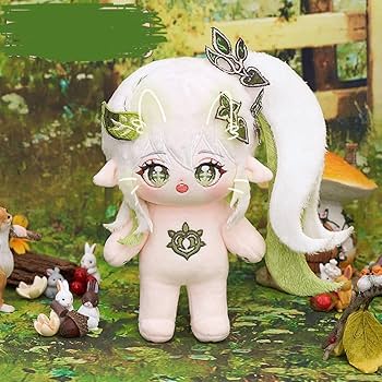 Amazon.co.jp: 原神 ナヒーダ ぬいぐるみ 20cm omodoki スケルトン