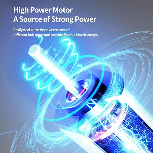 Miniatura 9 de Hulzogul Cortadora de pelo eléctrica para hombre, recortadora de pelo profesional para hombres, maquinilla de afeitar eléctrica de fácil ajuste,