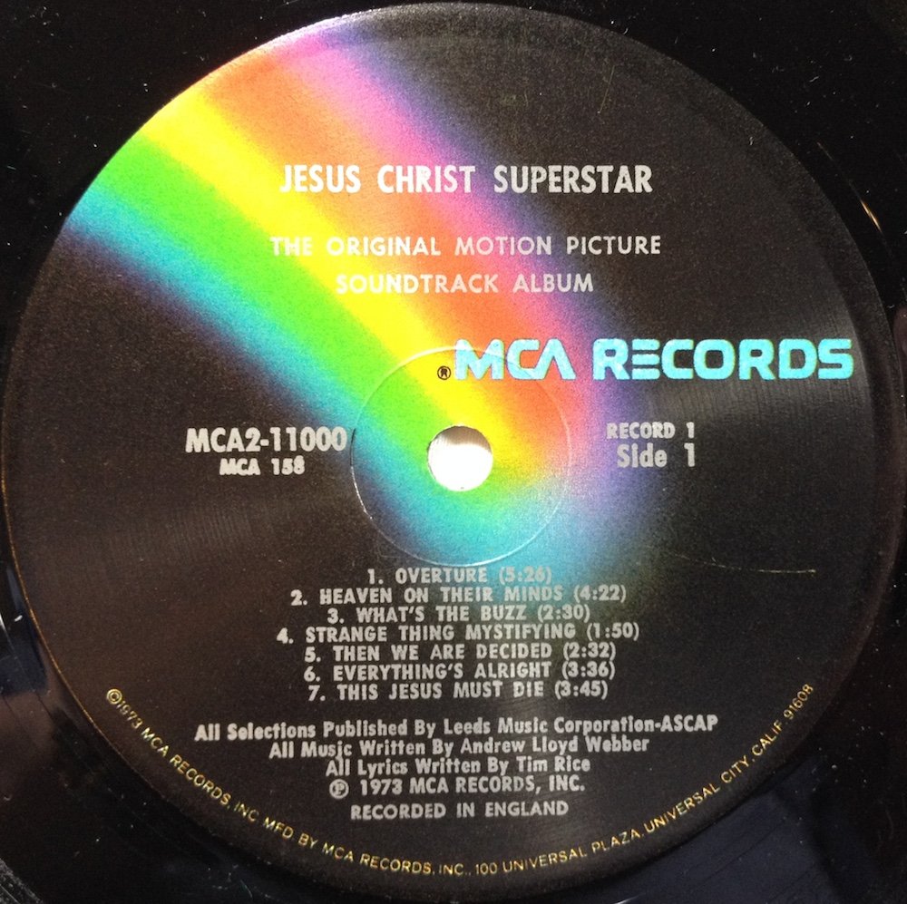 JESUS CHRIST SUPERSTAR ORIGINAL SOUNDTRACK ORIGINAL SOUNDTRACK