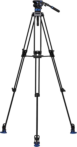 Benro Cabezal de video BV4 de 2.953 in con balance de contador de 5 pasos (BV4H)