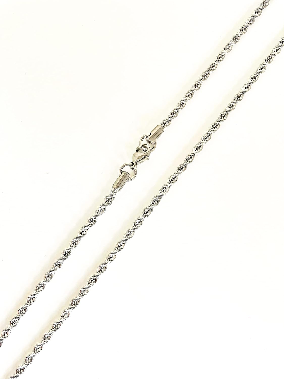 Skulls Medallion Pendant, Steel Mens Vintage Skulls Medallion Pendant, 24 inches Chain Necklace, Gothic - Image 3