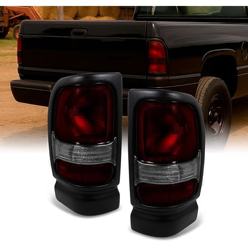 AKKON - For 1994-2001 Ram 1500-2500/3500 Pickup Dark Tail Lights