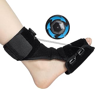 Plantar Fasciitis Night Splint, [Upgrade] Achilles Tendonitis Brace, Plantar Fasciitis Relief Night Splint, Adjustable Foot Brace Plantar Fasciitis Relief Splint Fit Women Men