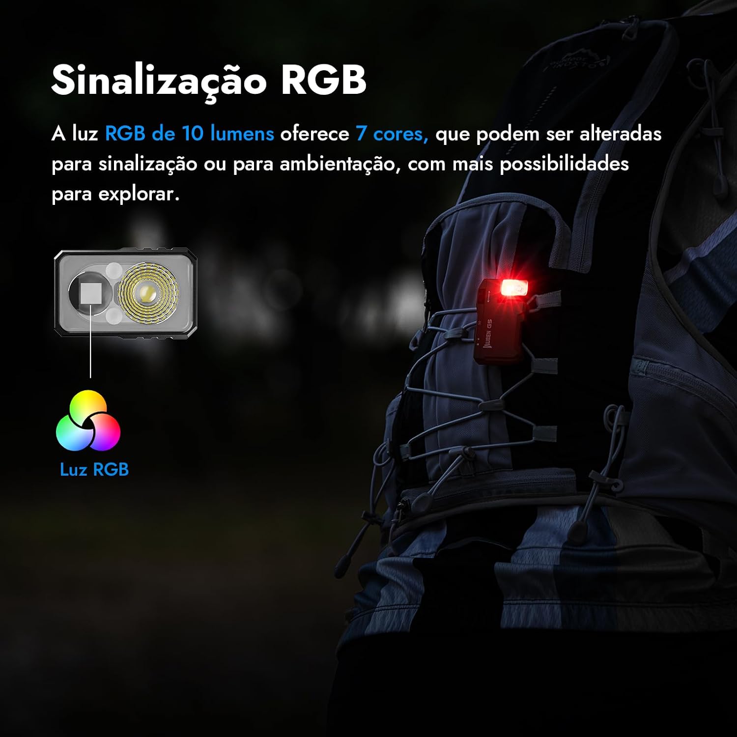 WUBEN G5 Lanterna LED Recarregavel 400 Lumens, Lanterna EDC de fonte de luz dupla com RGB, lanterna de bolso plana portátil, chaveiro magnético para emergências domésticas ao ar livre (Verde) WUBEN G5 Lanterna LED Recarregavel 400 Lumens, Lanterna EDC de fonte de luz dupla com RGB, lanterna de bolso plana portátil, chaveiro magnético para emergências domésticas ao ar livre (Verde)