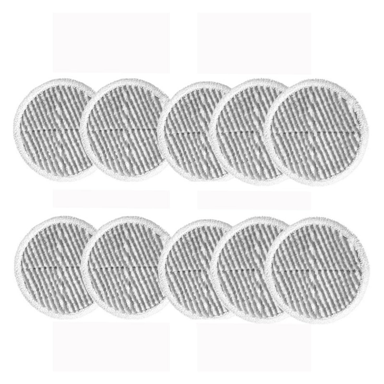 Ersatz for schwere Mopp-Pads, kompatibel mit Bissell Spinwave 2039A 2124, Hartboden-Mopp-Tücher, Haushalt, Heim-Reinigungspad-Set (Color : 10 Stripe)