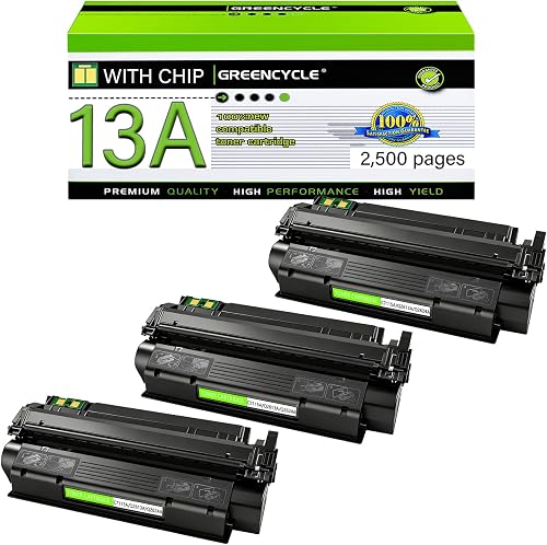 greencycle 13A Q2613A Compatible Toner Cartridge Replacement for HP 13A Q2613A C