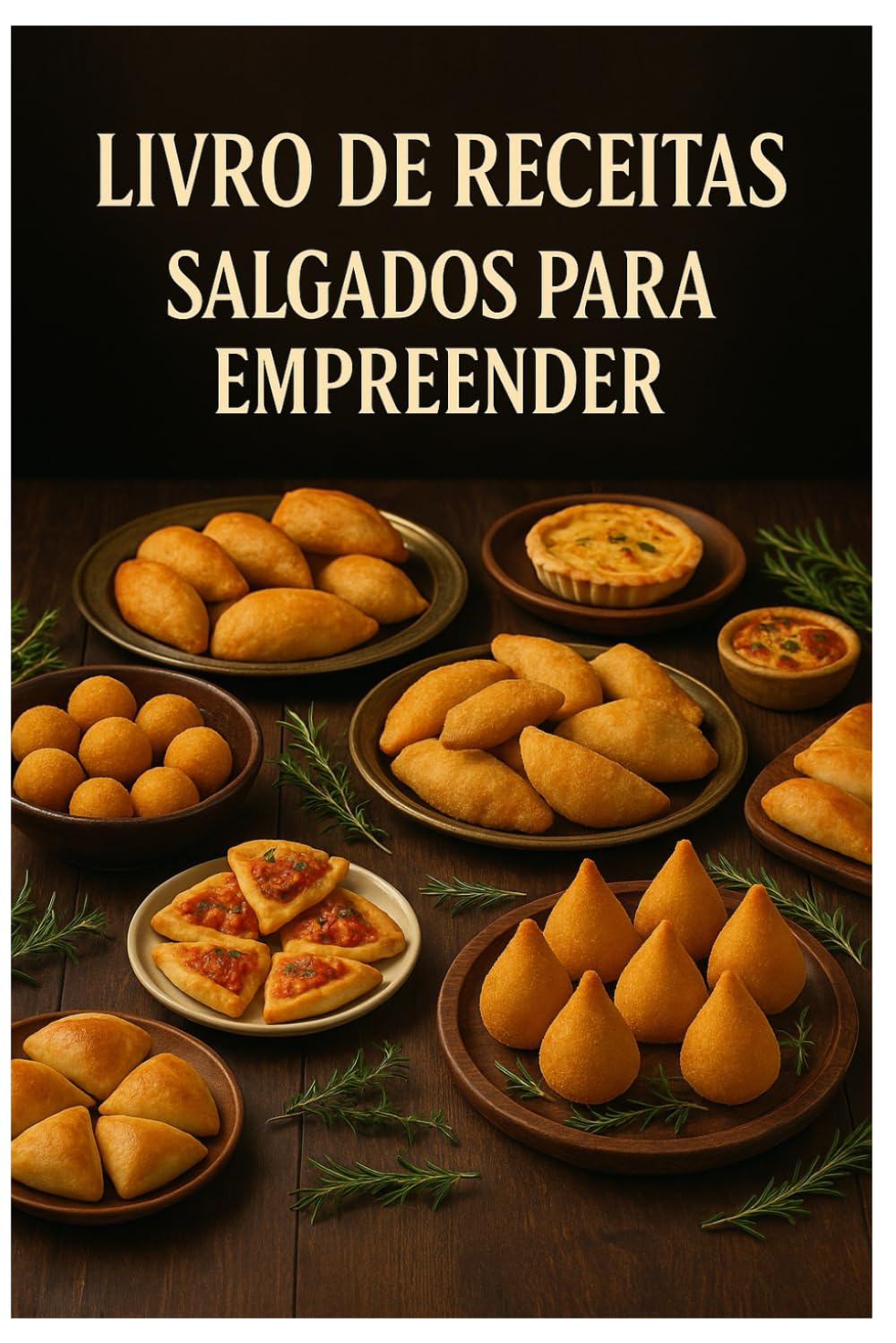 Livro de Receitas - Salgados para Empreender (Portuguese Edition)